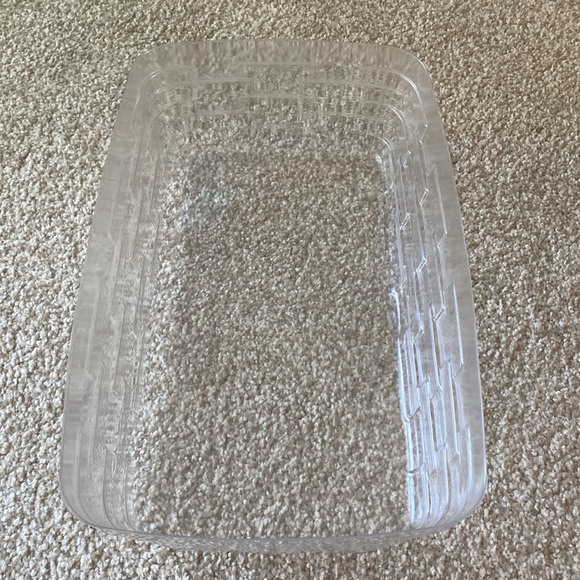 Longaberger serving basket with protector - Picture 3 of 6